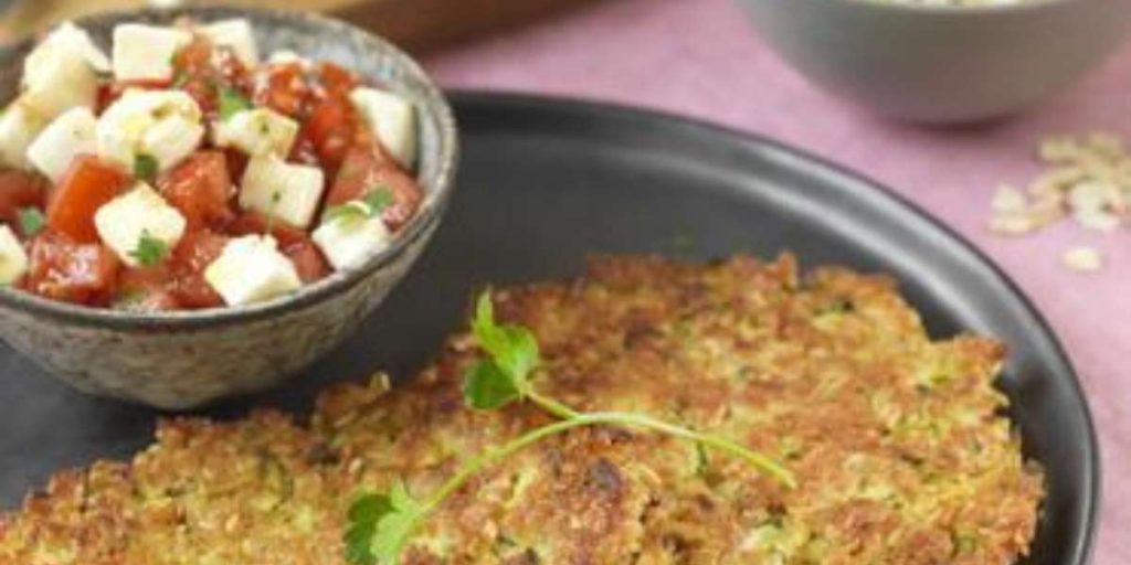 Galette flocon avoine courgette la solution pour cuisiner la courgette autrement