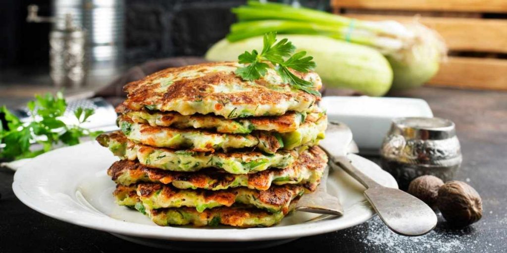 Galette flocon avoine courgette préparez plat en quelques minutes
