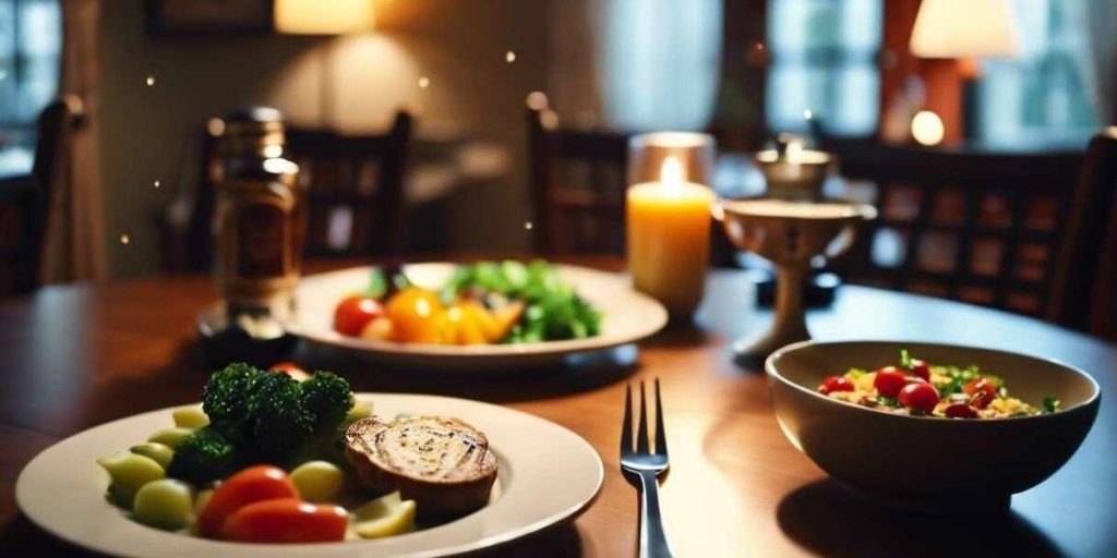 le dîner léger et sain